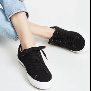 Madewell Sidewalk Low Top Sneakers in Canvas